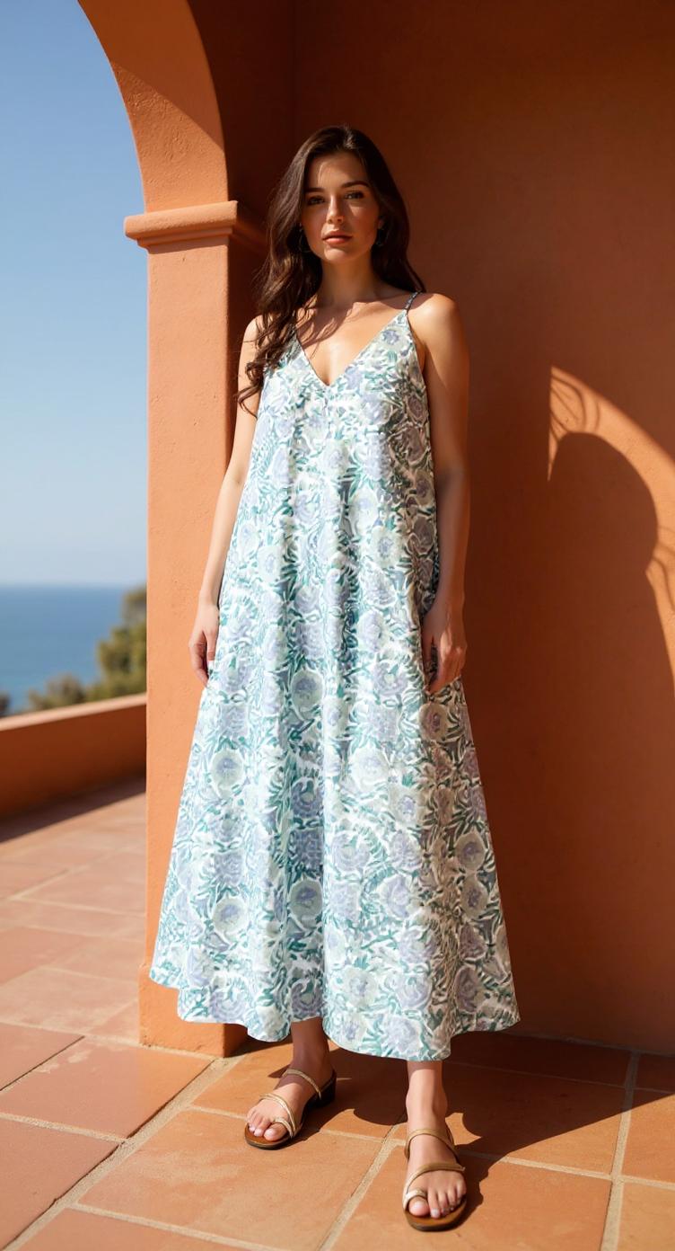 Long Strap Dress "Suhani"