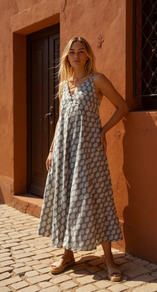 Long Strap Dress "Kalyan"