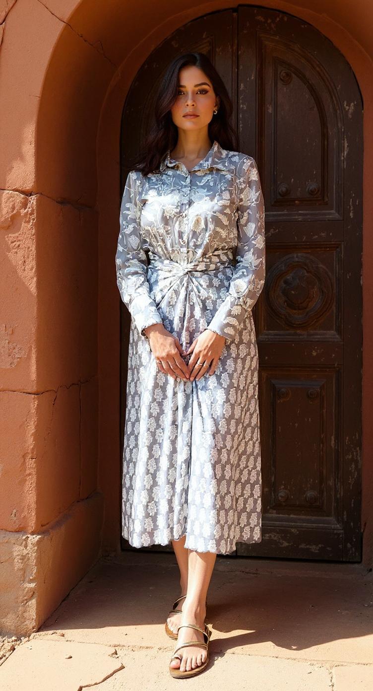 Shirt and Skirt Set "Leela"