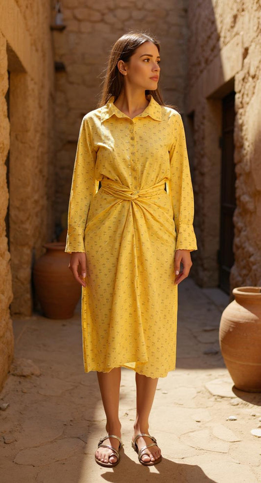 Shirt and Skirt Set "Chaiti"