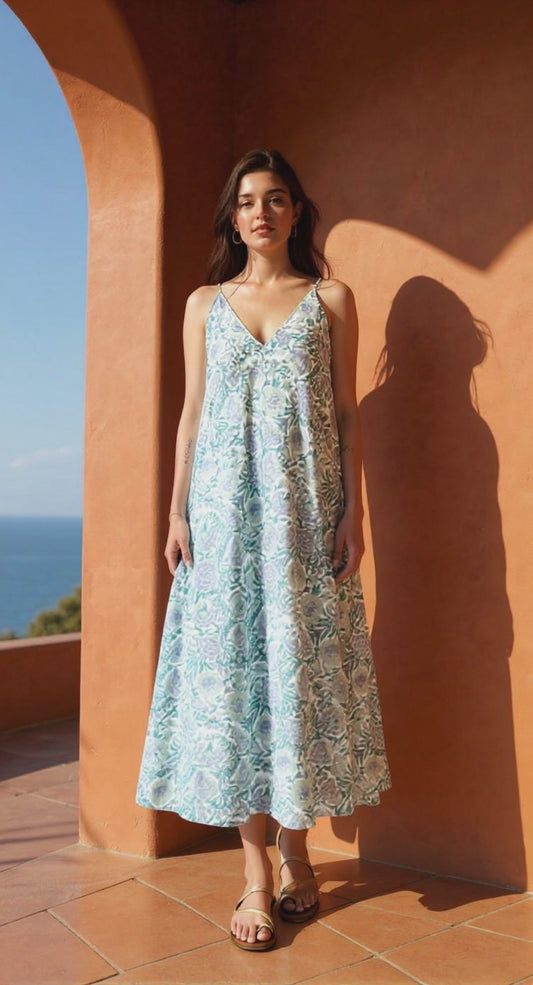 Long Strap Dress "Suhani"