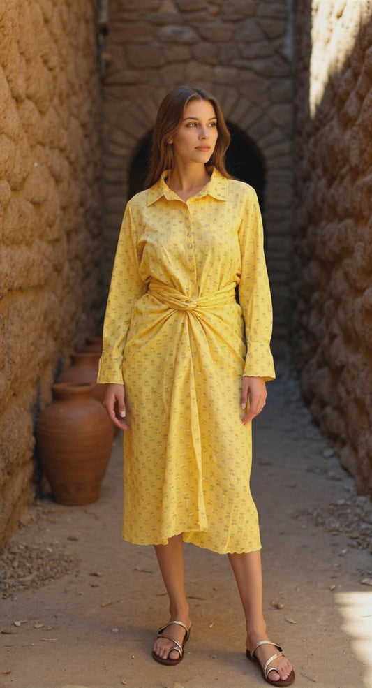 Shirt and Skirt Set "Chaiti"