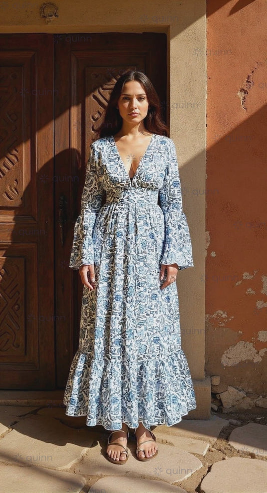 Long Sleeved Dress "Malhar"