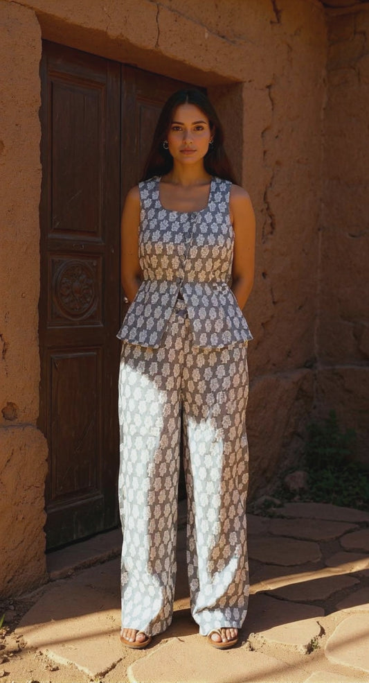 Top and Trousers Set "Ragini"